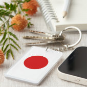 Flagge Japans Schlüsselanhänger (Vorderseite rechts)