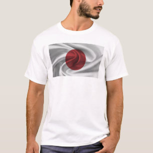 Flagge Japans T-Shirt