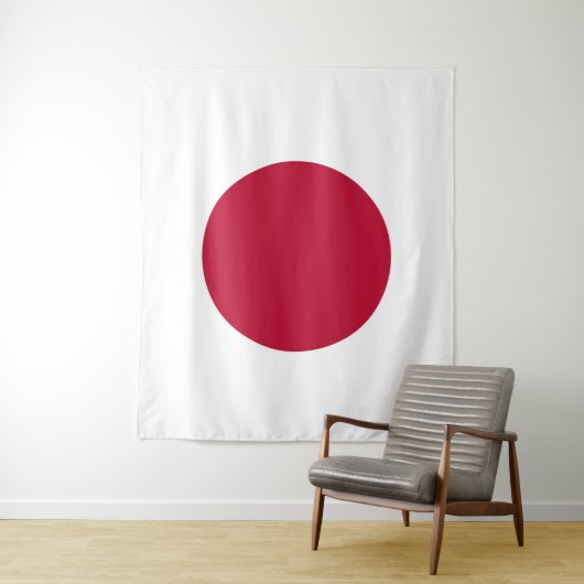 Flagge Japans Wandteppich (Beispiel)