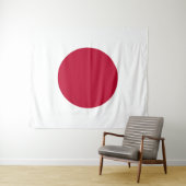 Flagge Japans Wandteppich (Beispiel (Horizontal))