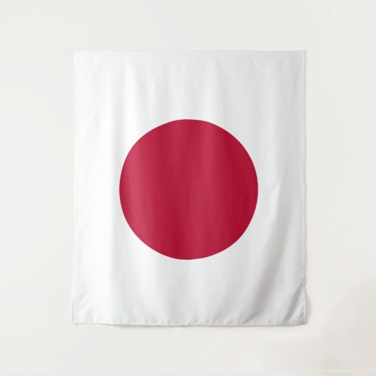 Flagge Japans Wandteppich (Vorderseite)