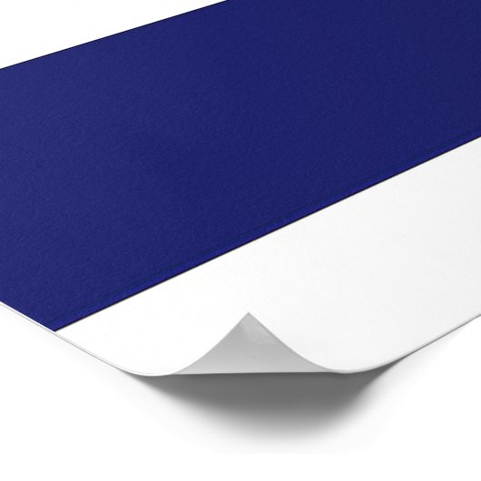 Flagge Jerusalems Poster (Ecke)