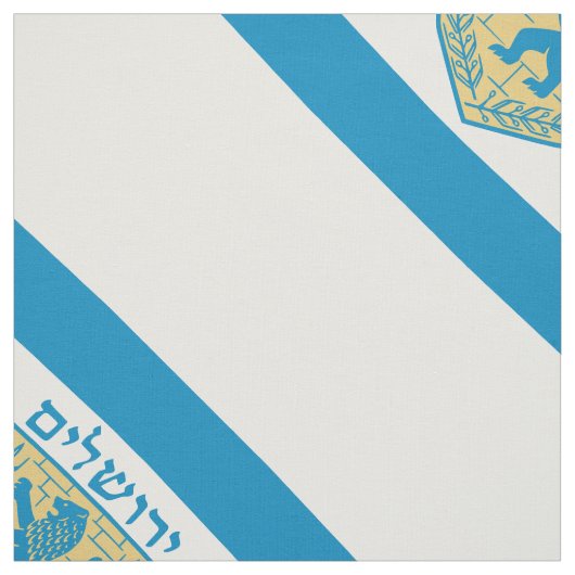 Flagge Jerusalems Stoff (Muster)