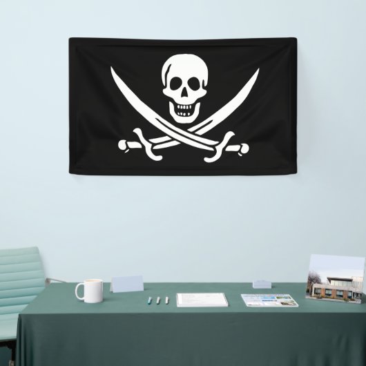 Flagge Jolly Roger Banner (Messeveranstaltung)