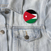 Flagge Jordaniens Button (Beispiel)