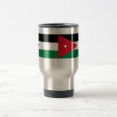 Flagge Jordaniens, Jersey Reisebecher (Mittel)