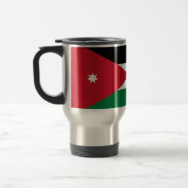 Flagge Jordaniens/Tasse des Nahverkehrs Reisebecher