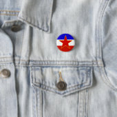 Flagge Jugoslawiens Button (Beispiel)