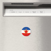 Flagge Jugoslawiens Magnet (In Situ (Geschirrspüler))