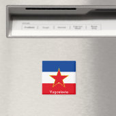 Flagge Jugoslawiens Magnet (In Situ (Geschirrspüler))