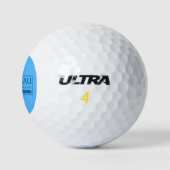 Flagge Juneau, Alaska Golf Balls Golfball (Logo)