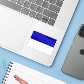 Flagge Kadaň, Tschechische Republik Aufkleber (Laptop mit iPhone)