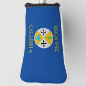 Flagge Kalabriens (Italien) Golf Headcover (Rotieren 90)