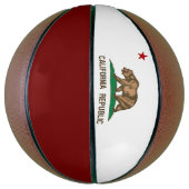 Flagge Kaliforniens Basketball (Vertikal)