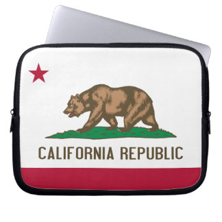 Flagge Kaliforniens Laptopschutzhülle