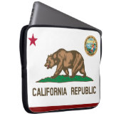 Flagge Kaliforniens Laptopschutzhülle (Vorne Rechts)