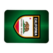Flagge Kaliforniens Magnet (Horizontal)