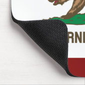 Flagge Kaliforniens Mousepad (Ecke)