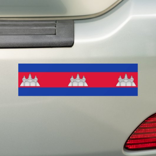 Flagge Kambodschas Autoaufkleber (Auf Auto)