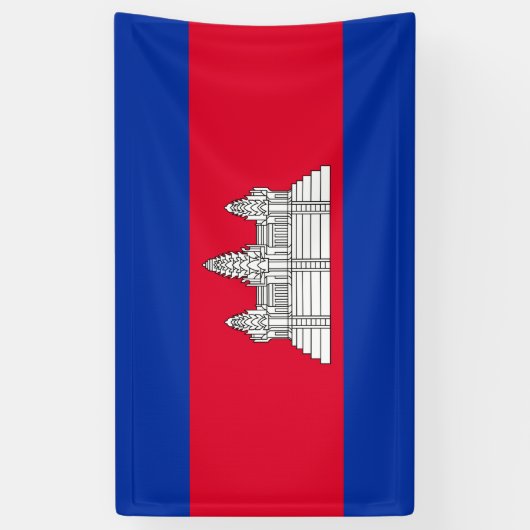 Flagge Kambodschas Banner (Vertikal)