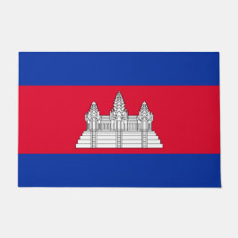 Flagge Kambodschas Fußmatte
