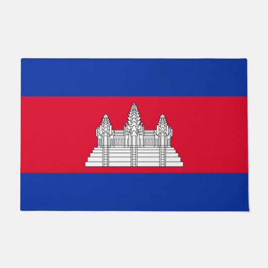 Flagge Kambodschas Fußmatte (Vorderseite)