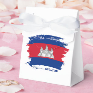 Flagge Kambodschas Geschenkschachtel