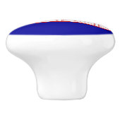 Flagge Kambodschas Keramik Knob Keramikknauf (Seitenansicht)