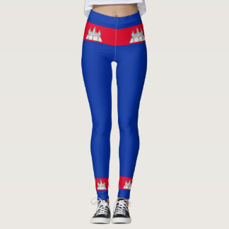 Flagge Kambodschas Leggings