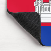 Flagge Kambodschas Mousepad (Ecke)