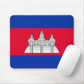Flagge Kambodschas Mousepad (Mit Mouse)