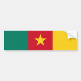 Flagge Kameruns Autoaufkleber