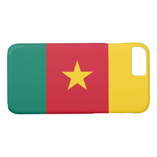 Flagge Kameruns Case-Mate iPhone Hülle (Rückseite (Horizontal))