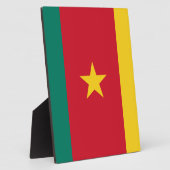 Flagge Kameruns Fotoplatte (Seite)
