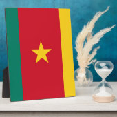 Flagge Kameruns Fotoplatte (Seite)