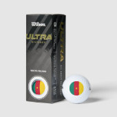 Flagge Kameruns Golfball (Verpackungen)