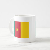 Flagge Kameruns Kaffeetasse (Vorderseite Links)