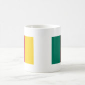 Flagge Kameruns Kaffeetasse (Mittel)