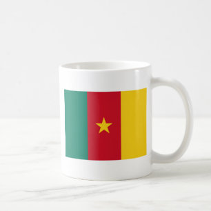 Flagge Kameruns Kaffeetasse