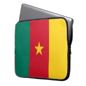 Flagge Kameruns Laptopschutzhülle (Vorderseite Links)