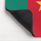 Flagge Kameruns Mousepad (Ecke)
