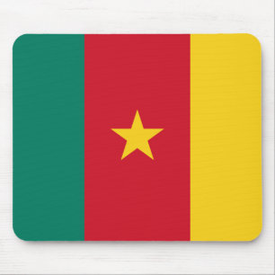 Flagge Kameruns Mousepad