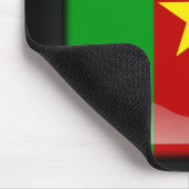 Flagge Kameruns Mousepad (Ecke)