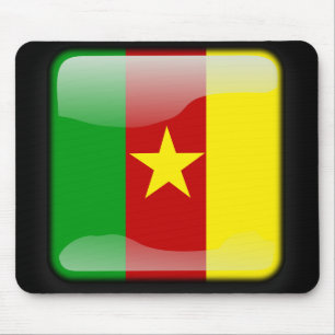 Flagge Kameruns Mousepad