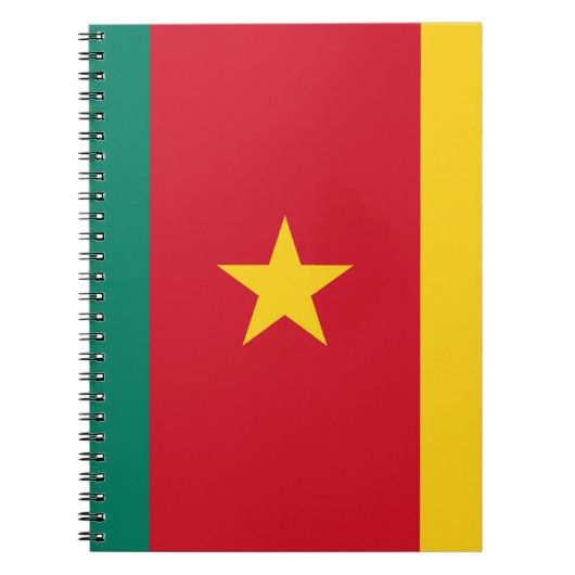 Flagge Kameruns Notizblock (Vorderseite)