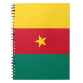Flagge Kameruns Notizblock