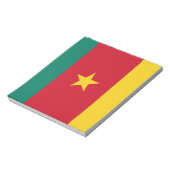 Flagge Kameruns Notizblock (Rotiert)