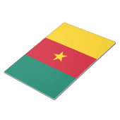 Flagge Kameruns Notizblock (angewinkelt)