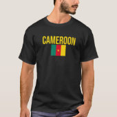 Flagge Kameruns T-Shirt (Vorderseite)