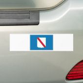 Flagge Kampaniens (Italien) Autoaufkleber (Auf Auto)